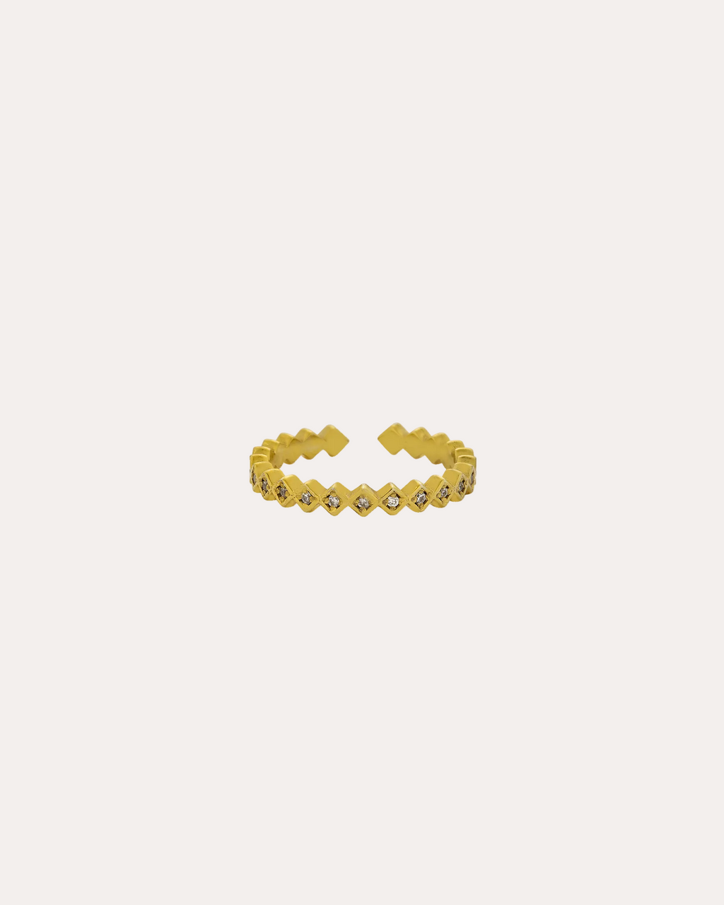 Studded Stacking Ring