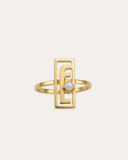 Geometric Initial Pearl Ring