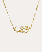 Ishq [Love/Passion] Studded Necklace