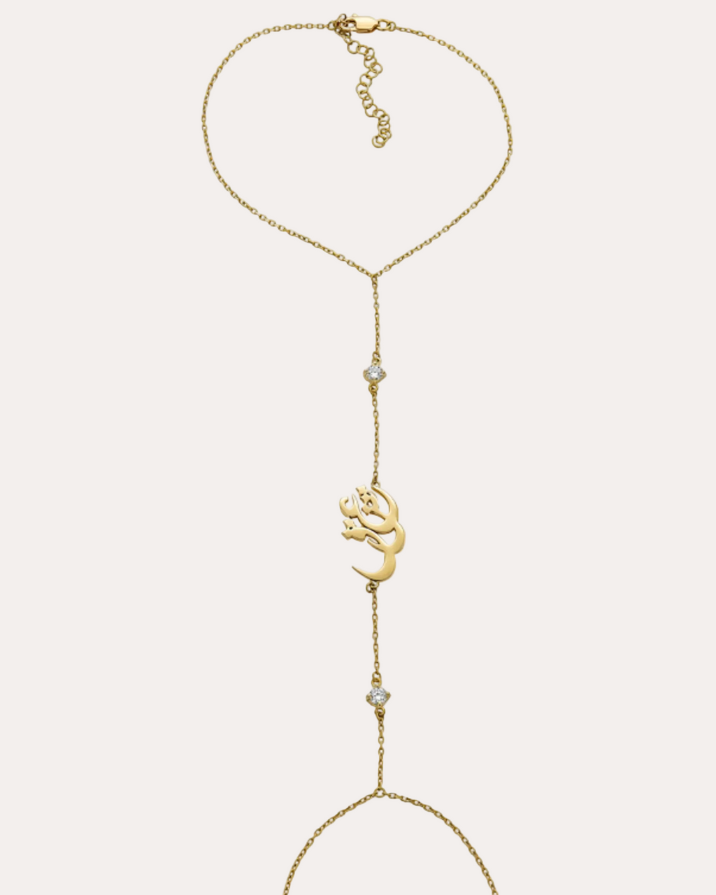 Ishq [Love/Passion] Hand Chain Bracelet