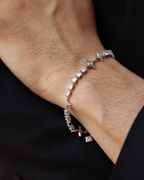 Iced Star Tennis Bracelet