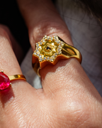 Mosaic Gold Star Ring