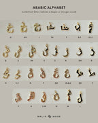 Personalized Arabic Pendant
