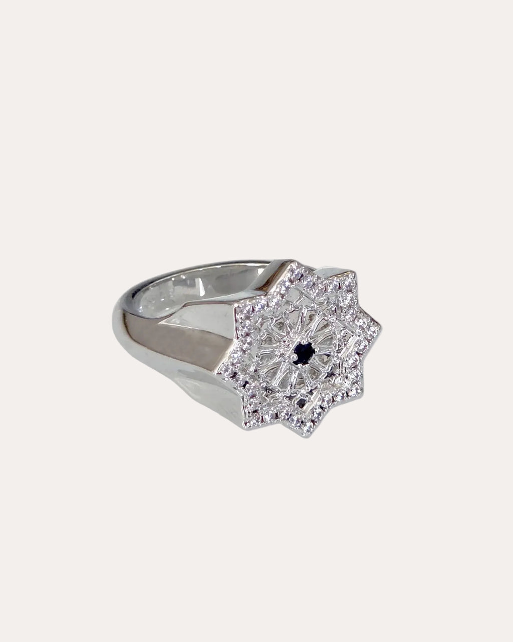 Granada Star Large Men's Ring